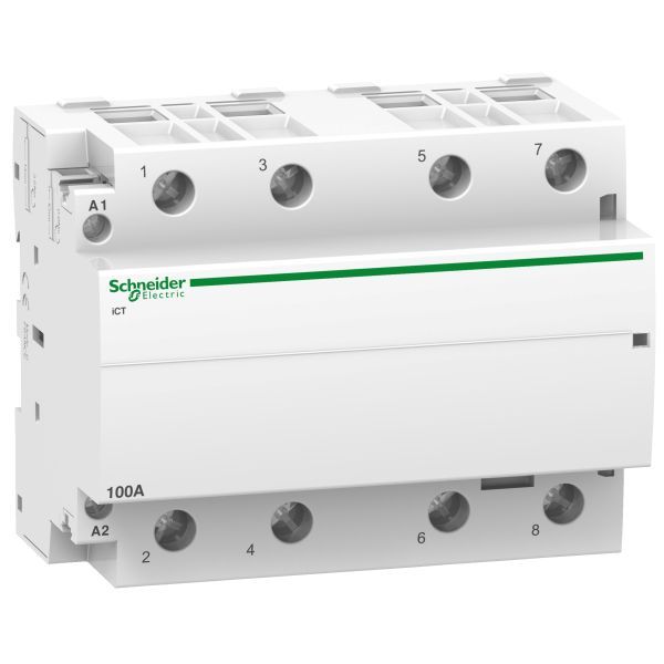 Schneider A9C20884 Installationsschütz iCT 100A 4S 220/240V 50Hz
