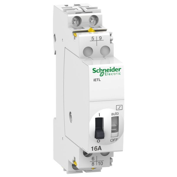 Schneider A9C32116 Erweiterung iETL iTL 16, 2P, 1W+1S, 16A, Spule 12VDC, 24VAC 50/60Hz