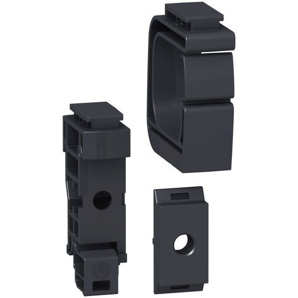 Schneider A9XMFA04 Montageset Smartlink für DIN-Schiene, 8Adapter, 4 Kabelklammern