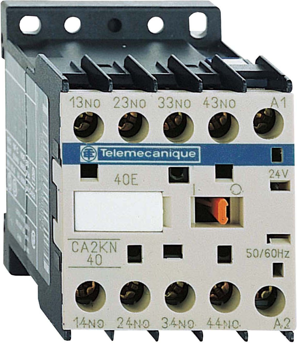 Schneider CA2KN40B7 Hilfsschütz, 4S, 24V 50/60Hz