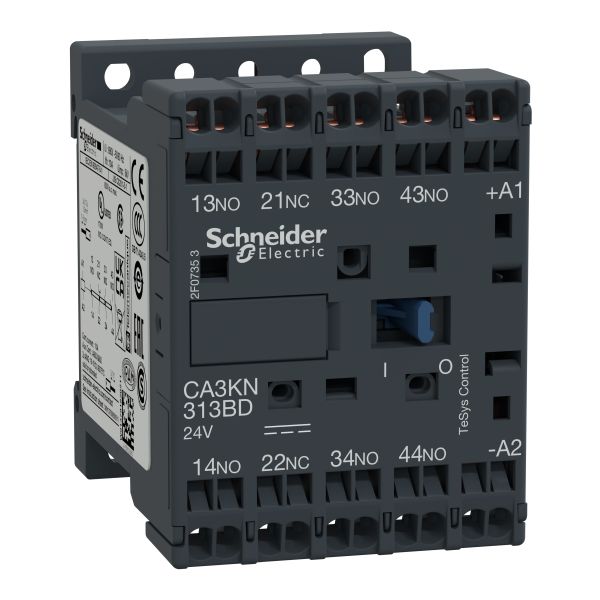 Schneider CA3KN313BD Hilfsschütz, 3S+1Ö, 24V DC