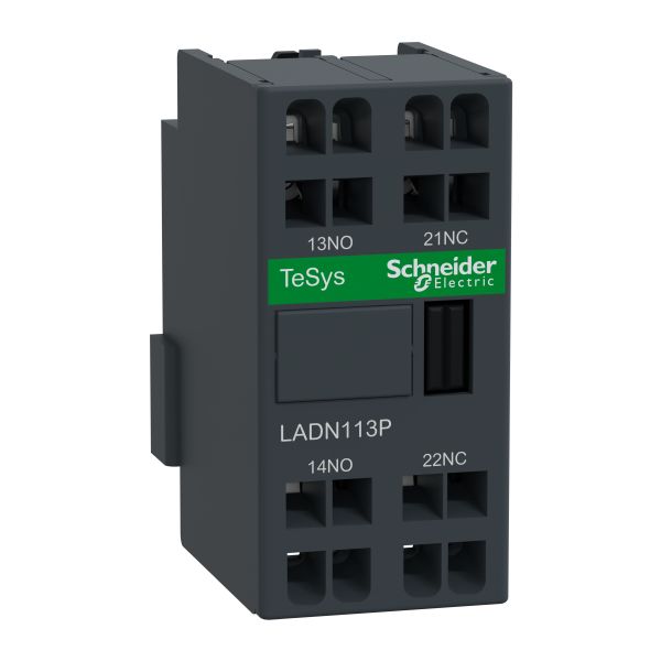 Schneider LADN113P Hilfsschalterblock, 1S+1Ö