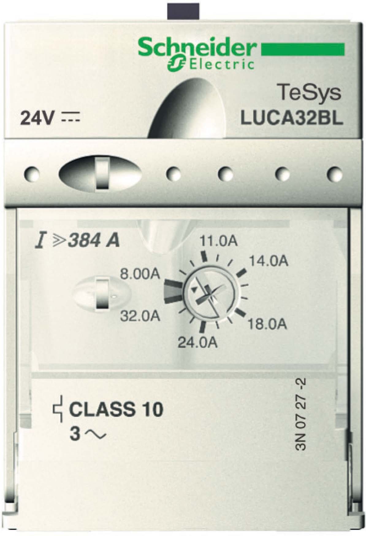 Schneider LUCA05BL Standard-Steuereinheit LUCA, Klasse 10, 1,25-5A, 24 V DC