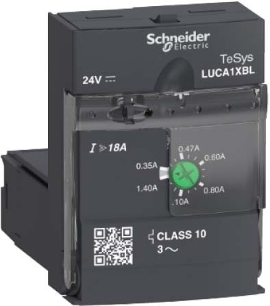 Schneider LUCA1XBL Standard-Steuereinheit LUCA, Klasse 10, 0,35-1,4A, 24 V DC