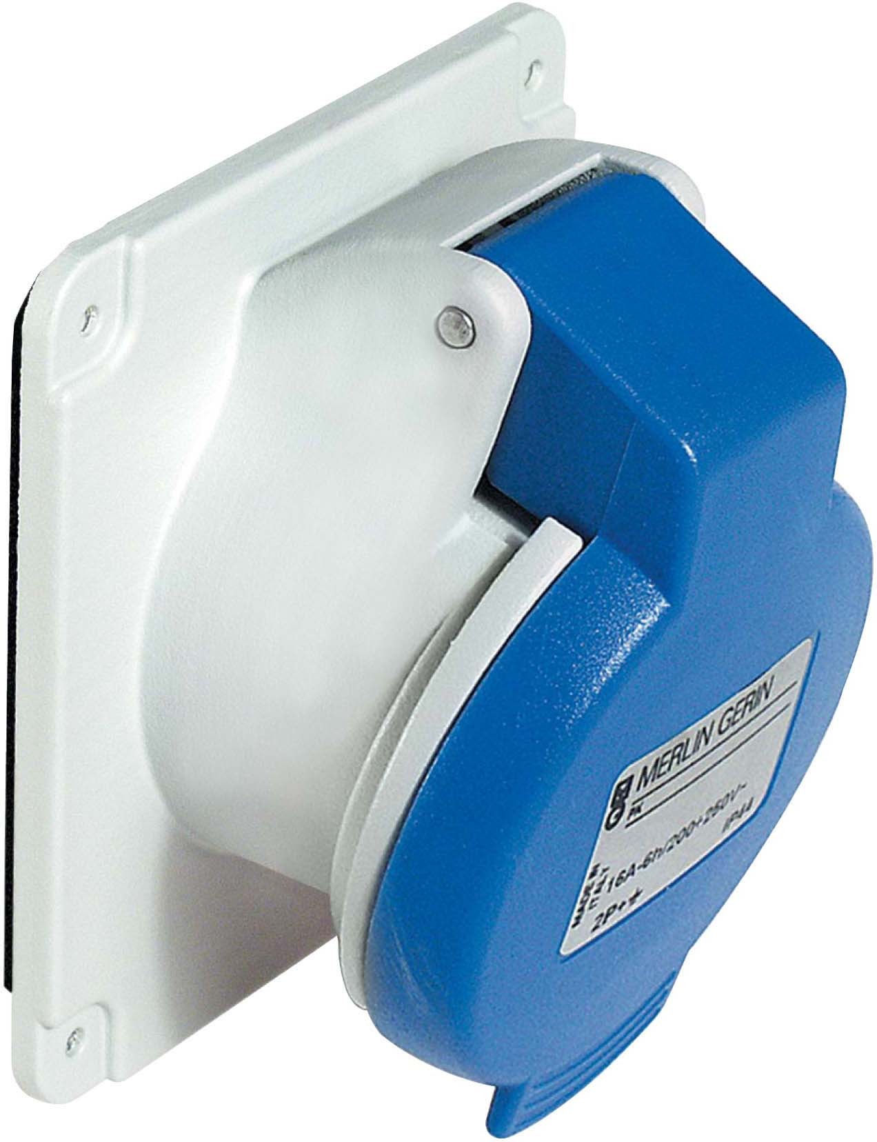 Schneider PKF16F435 CEE Anbausteckdose, Schraubklemmen, 16A, 3p+N+E, 380-415 V AC