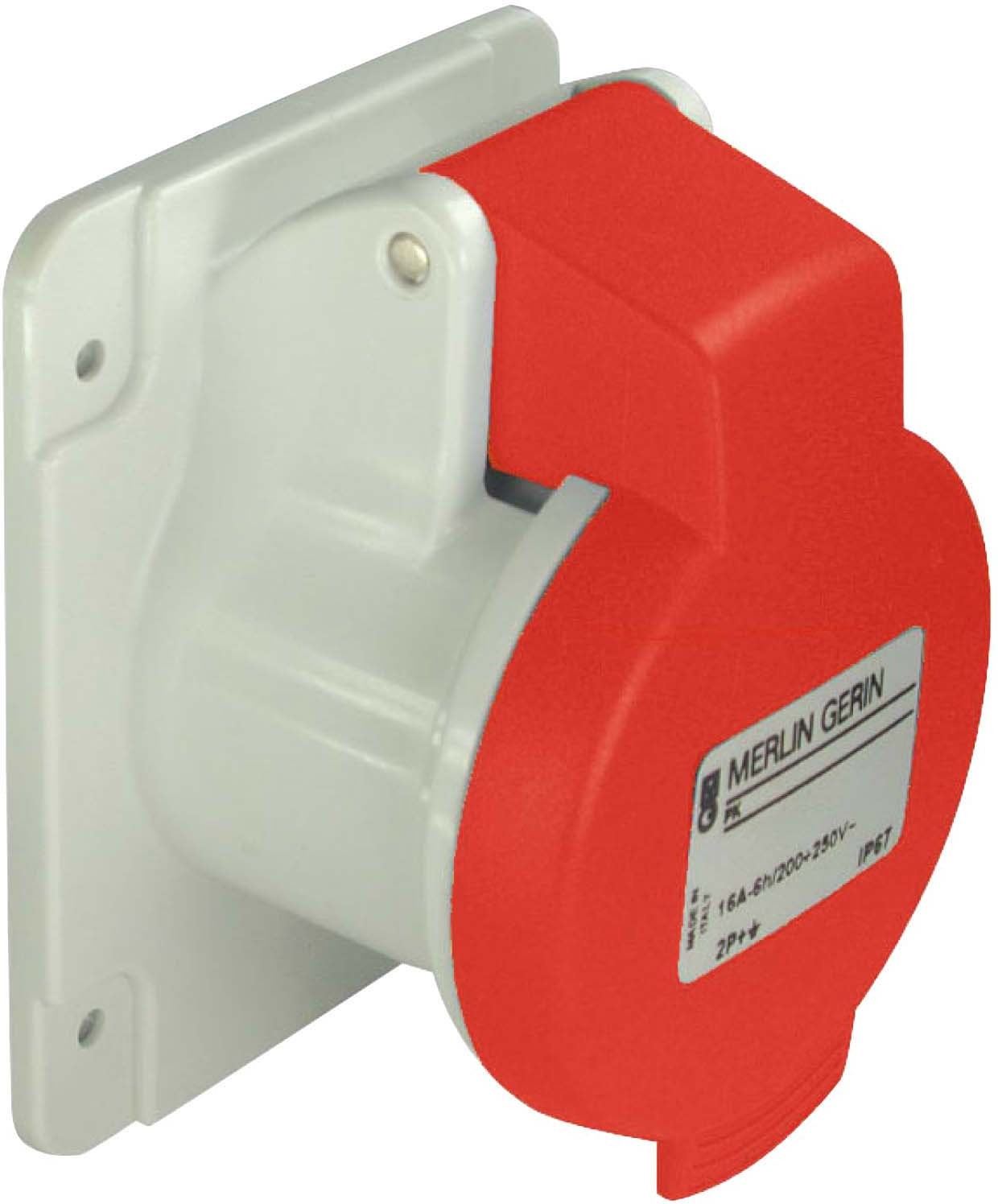 Schneider PKF16G434 CEE Anbausteckdose, Schraubklemmen, 16A, 3p+E, 380-415 V AC