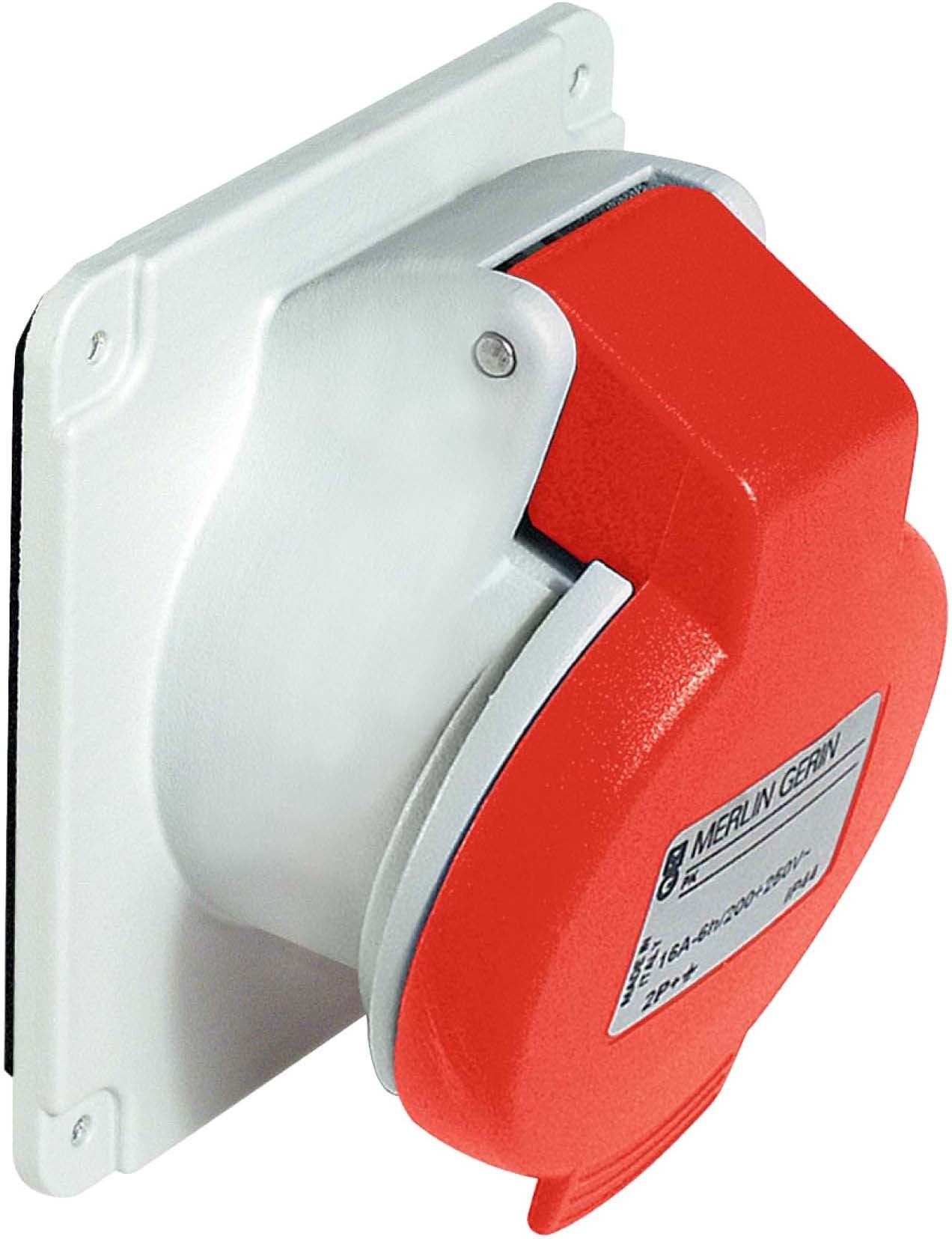Schneider PKF32F435 CEE Anbausteckdose, Schraubklemmen, 32A, 3p+N+E, 380-415 V AC