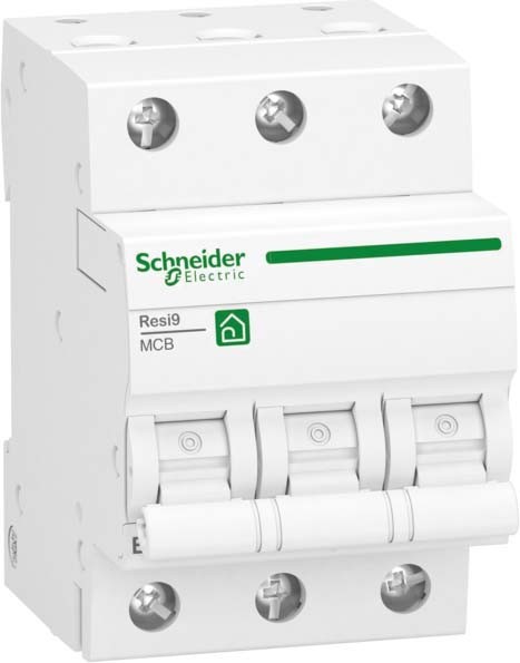 Schneider R9F23316 Leitungsschutzschalter Resi9 3P, 16A, B Charakteristik, 6kA