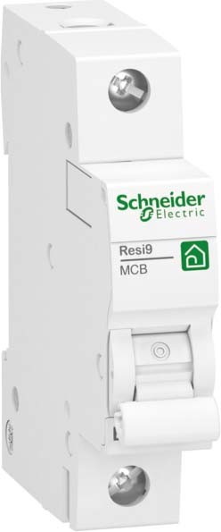 Schneider R9F27106 Leitungsschutzschalter Resi9 1P, 6A, B Charakteristik, 10kA
