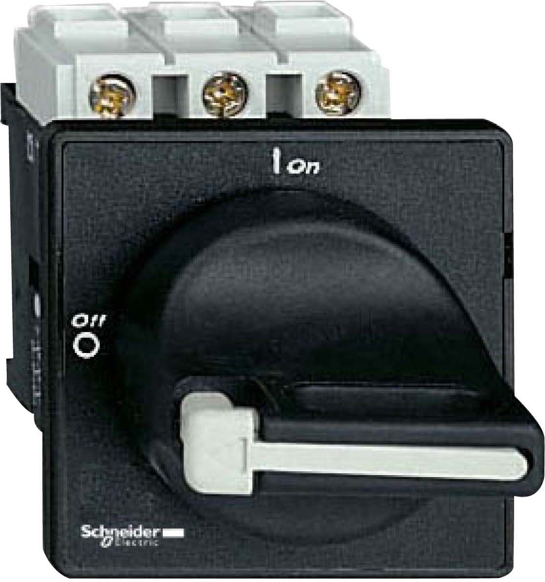Schneider VBD0 Hauptschalter, D=22,5mm, 3p, 690V AC, 25A, Griff schwarz abschließbar