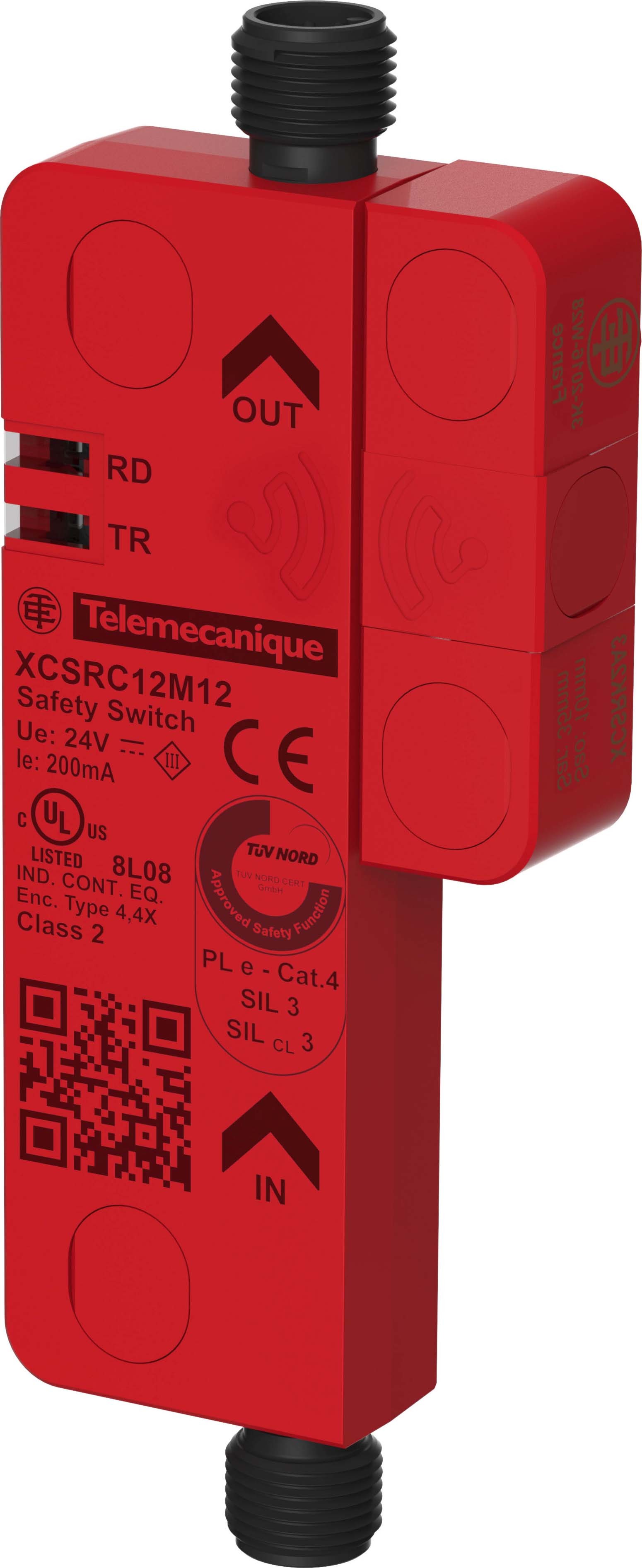Schneider Electric XCSRC12M12 RFID Sicherheitsschalter DAISYCHAIN einmalige Paarung