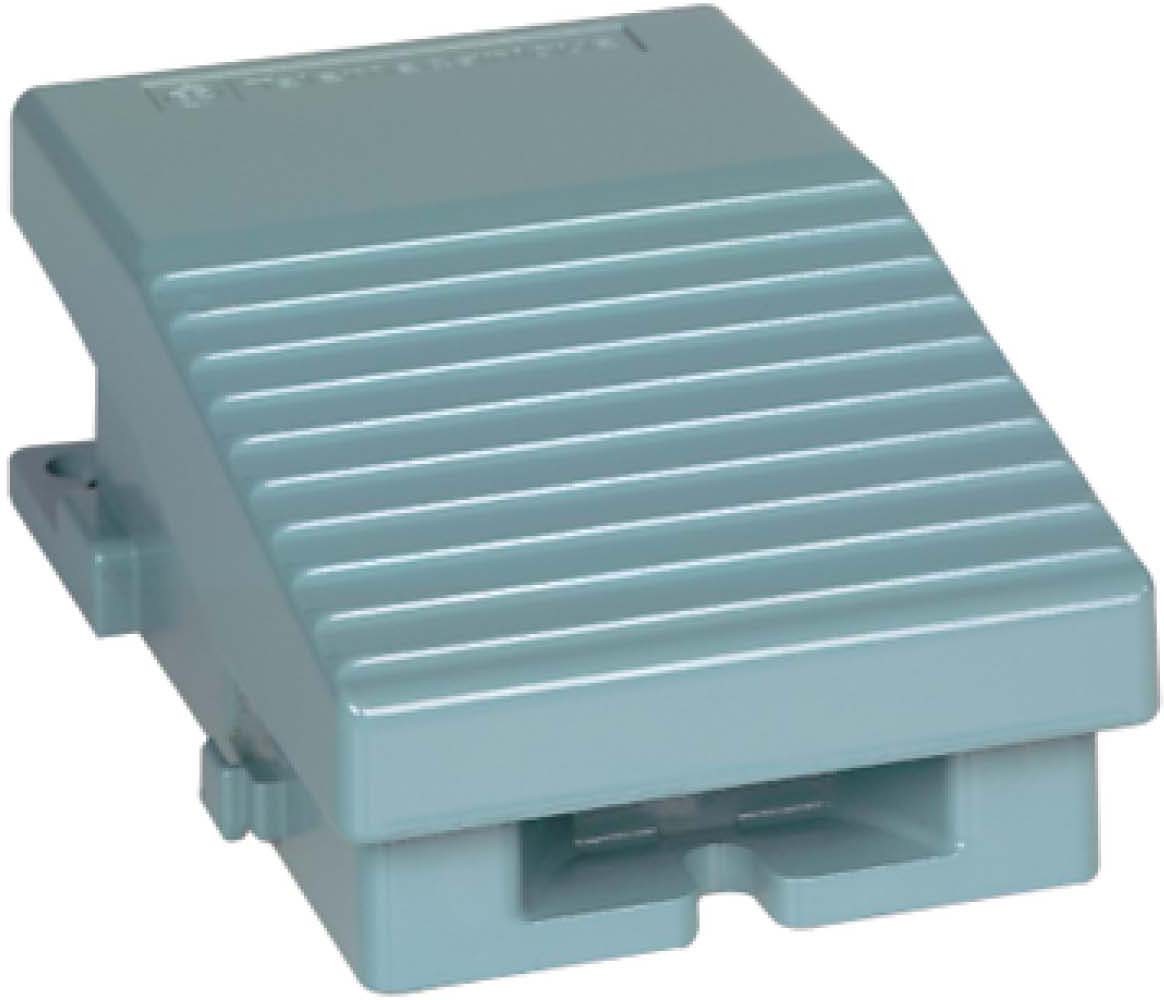 Schneider XPEM110 Fußschalter, Harmony XPE, einfach, Metall, blau,1-stufig, 1Ö+1S, IP66