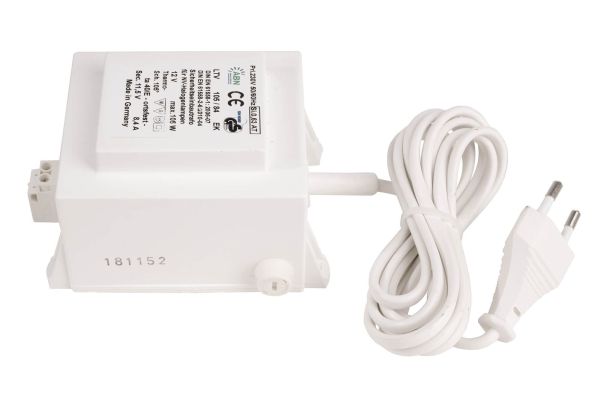 ABN 000107 , Netzgerät (CV, AC) dimmbar, Transformator, DIM, CV, 11,5V AC, 105 W, IP