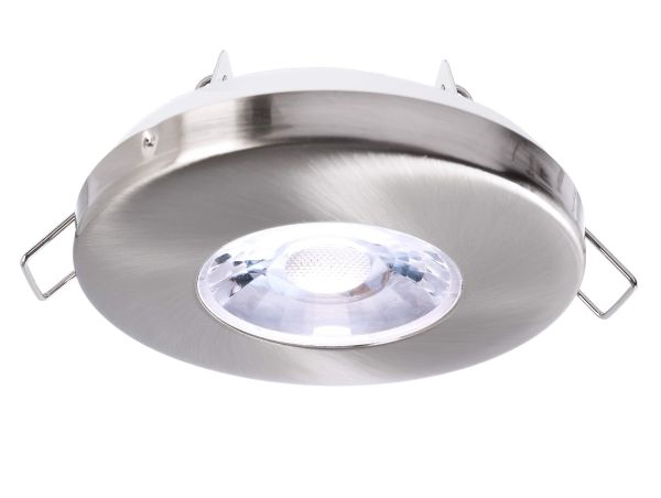 Deko-Light 110014 Einbaustrahler, Alcor, 1x max. 35 W GU10, Silber, 220-240 V/AC, 50 / 60 Hz, IP 5