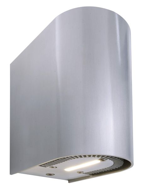 Deko-Light 341016 Wandaufbauleuchte, Adelanto, 11 W, 3000 K, Silber, 220-240 V/AC, 50 / 60 Hz, IP