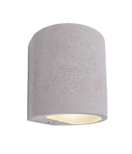 Deko-Light 341175 Wandaufbauleuchte, Sabik, 1x max. 25 W G9, Grau, 220-240 V/AC, 50 / 60 Hz, IP 20