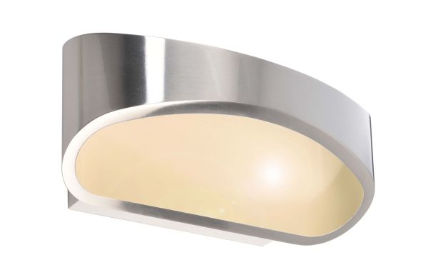 Deko-Light 341195 Wandaufbauleuchte, Acamar, 6,9 W, DIM, 3000 K, Silber, 220-240 V/AC, 50 / 60 Hz,