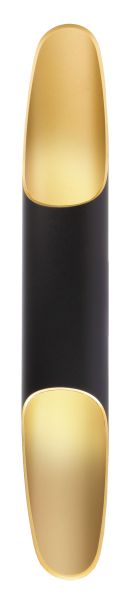 Deko-Light 341200 Wandaufbauleuchte, Apodis 500 mm, DIM, 10,8 W, 3000K, Gold, 220-240 V/AC, 50 / 6