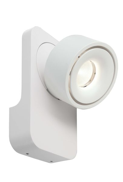Deko-Light 341215 Wandaufbauleuchte, Uni II Tilt, 12 W, DIM, 3000 K, Weiß, 220-240 V/AC, 50 / 60 H