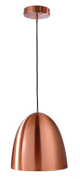 Deko-Light 342052 Pendelleuchte, Bell, 1x max. 40 W E27, Kupfer, 220-240 V/AC, 50 / 60 Hz, IP 20