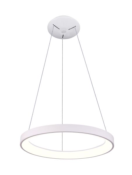 Deko-Light 342197 Pendelleuchte, Merope 800, 60 W, DIM, 3000/4000 K, Weiß, 220-240 V/AC, 50 / 60 H
