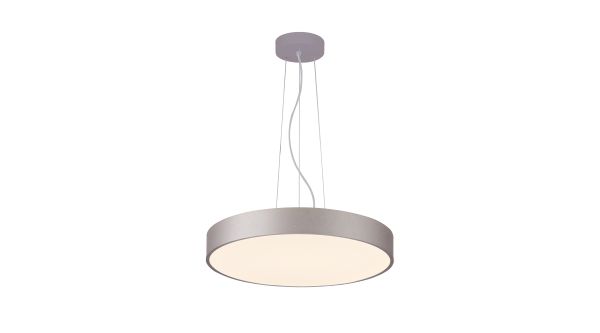 Deko-Light 342203 Pendelleuchte, Menkar 400 mm, 45,0 W, 3000/4000 K, Silber, 220-240 V/AC, 50 / 60
