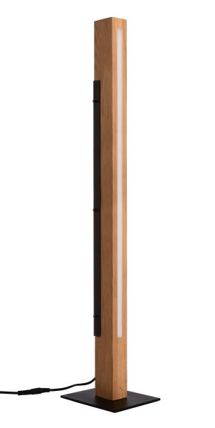 Deko-Light 343031 Stehleuchte, MADERA, 17 W, Touch DIM, 3000 K, Braun, 220-240 V/AC, 50 / 60 Hz, I