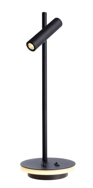 Deko-Light 346016 Tischleuchte, Brahe, 8,5 W, 3000 K, Schwarz, 220-240 V/AC, 50 / 60 Hz, IP 20