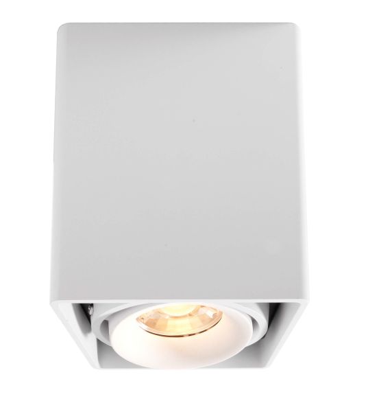 Deko-Light 348001 Deckenaufbauleuchte, Mona I, 1x max. 50 W GU10, Weiß, 220-240 V/AC, 50 / 60 Hz,