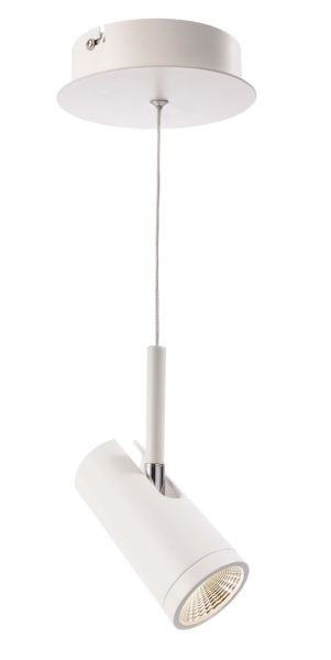 Deko-Light 348037 Pendelleuchte, Dabih, 7,2 W, DIM, 3000 K, Weiß, 220-240 V/AC, 50 / 60 Hz, IP 20