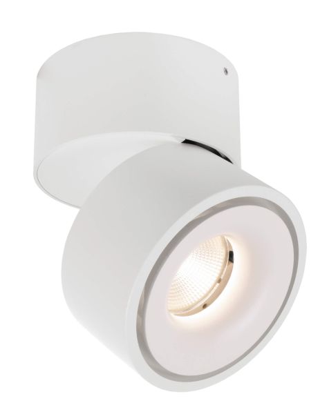 Deko-Light 348124 Deckenaufbauleuchte, Uni II Tilt, 12 W, DIM, 3000 K, Weiß, 220-240 V/AC, 50 / 60