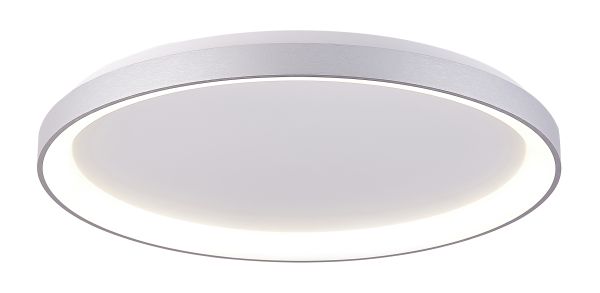 Deko-Light 348188 Deckenaufbauleuchte, Merope 400, 30 W, DIM, 3000/4000 K, Silber, 220-240 V/AC, 5