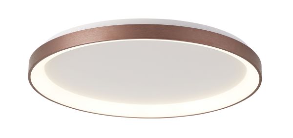 Deko-Light 348193 Deckenaufbauleuchte, Merope 600, 42 W, DIM, 3000/4000 K, Kaffee, 220-240 V/AC, 5