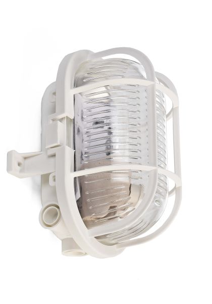 Deko-Light 401011 Decken- und Wandaufbauleuchte, Syrma Oval, 1x max. 42 W E27, Weiß, 220-240 V/AC,