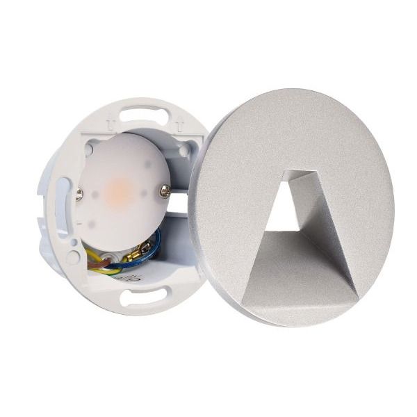 Deko-Light 563009 Wandeinbauleuchte, Alwaid 2, 4 W, 2700 K, Weiß, 220-240 V/AC, 50 / 60 Hz, IP 20