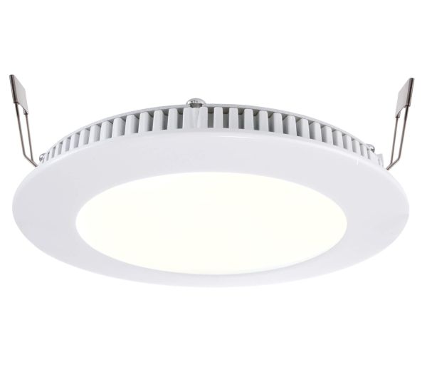 Deko-Light 565082 Downlight, LED Panel 8, 7 W, 2700 K, Weiß, Stromkonstant, 17-18 V/DC, B