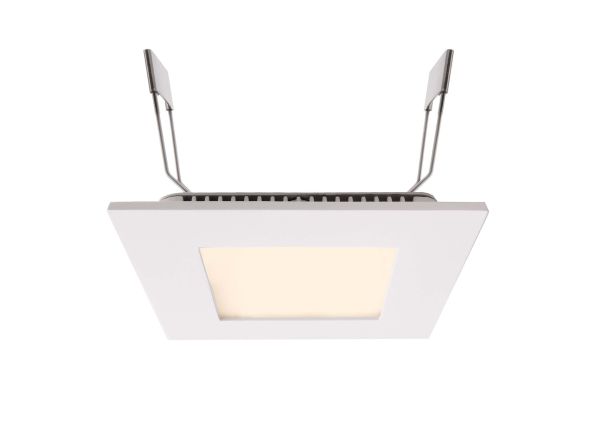 Deko-Light 565152 Downlight, LED Panel Square 8, 7 W, 2700 K, Weiß, Stromkonstant, 18-19 V/DC, Bem