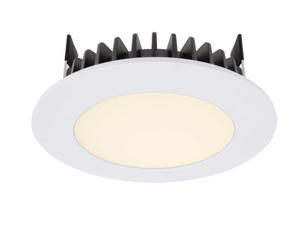 Deko-Light 565229 Downlight, LED Panel Round III, 6 W, 3000 K, Weiß, Stromkonstant, 17.9 V/DC, Bem
