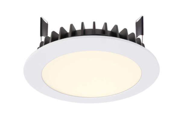 Deko-Light 565231 Downlight, LED Panel Round III, 12 W, 3000 K, Weiß, Stromkonstant, 35.7 V/DC, Be