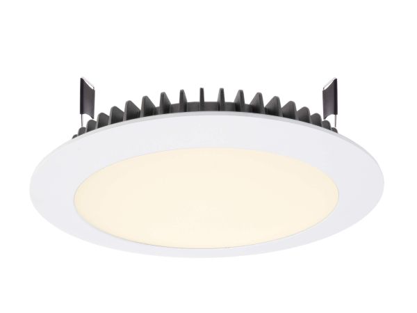 Deko-Light 565235 Downlight, LED Panel Round III, 26 W, 3000 K, Weiß, Stromkonstant, 37 V/DC, Beme