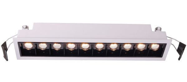 Deko-Light 565251 Einbaustrahler, Ceti 10, 20 W, 3000 K, Weiß, Stromkonstant, 28-29 V/DC, Bemessun
