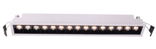 Deko-Light 565252 Einbaustrahler, Ceti 15, 30 W, 3000 K, Weiß, Stromkonstant, 44-45 V/DC, Bemessun