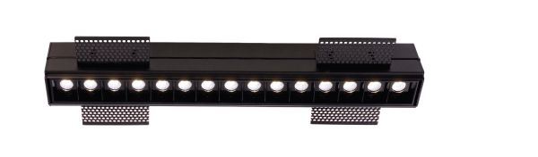Deko-Light 565255 Einbaustrahler, Ceti 15 Hide, 30 W, 3000 K, Schwarz, Stromkonstant, 44-45 V/DC,