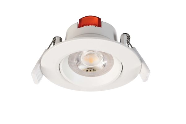 Deko-Light 565337 Einbaustrahler, SMD-68-230V-DIM-2700K-Rund-Weiß, 220-240 V/AC, 50 / 60 Hz, IP 20