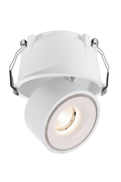 Deko-Light 565343 Einbaustrahler, Uni II Tilt, 12 W, 3000 K, Weiß, Stromkonstant, 33-34 V/DC, Beme