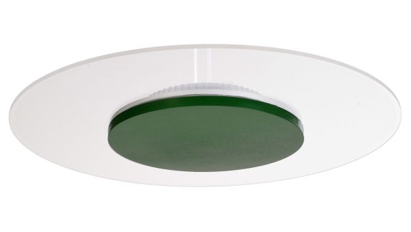 Deko-Light 620043 Deckenaufbauleuchte, Set, Zaniah 370 mm, 18 W, DIM, 3000 K, Cover Grün, 220-240