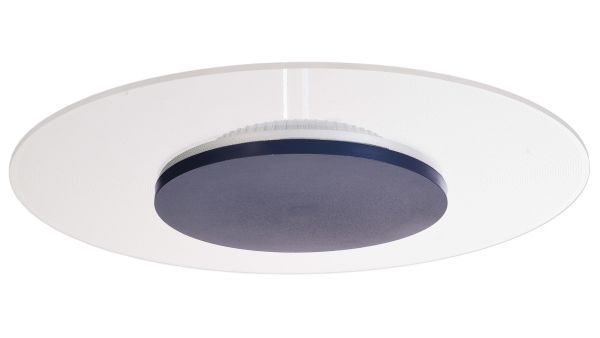 Deko-Light 620050 Deckenaufbauleuchte, Set, Zaniah 420 mm, 24 W, DIM, 3000 K, Cover Blau, 220-240