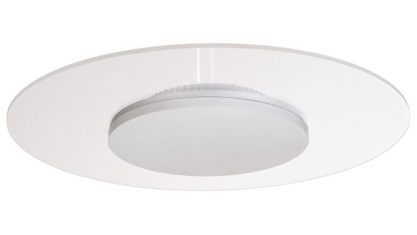 Deko-Light 620056 Deckenaufbauleuchte, Set, Zaniah 420 mm, 24 W, DIM, 3000 K, Cover Weiß, 220-240