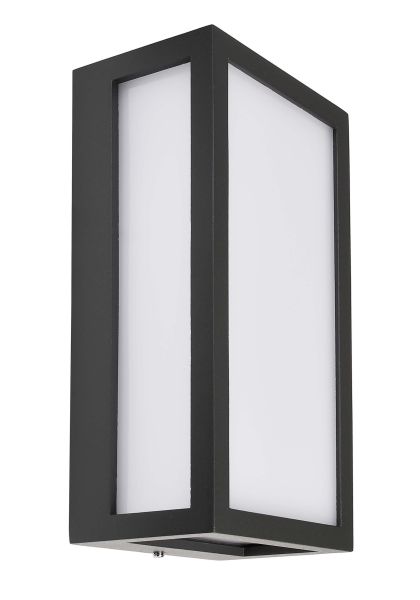 Deko-Light 620123 Wandaufbauleuchte, Set, Grumium Eckig CCT I,10 W, 3000/4000 K, Grau, 220-240 V/A