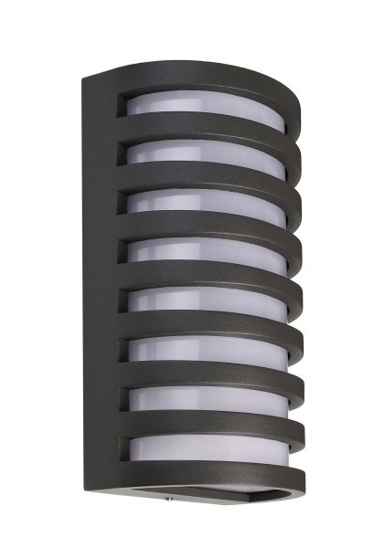 Deko-Light 620130 Wandaufbauleuchte, Grumium Rund III, 10 W, 3000 K, Grau, 220-240 V/AC, 50 / 60 H